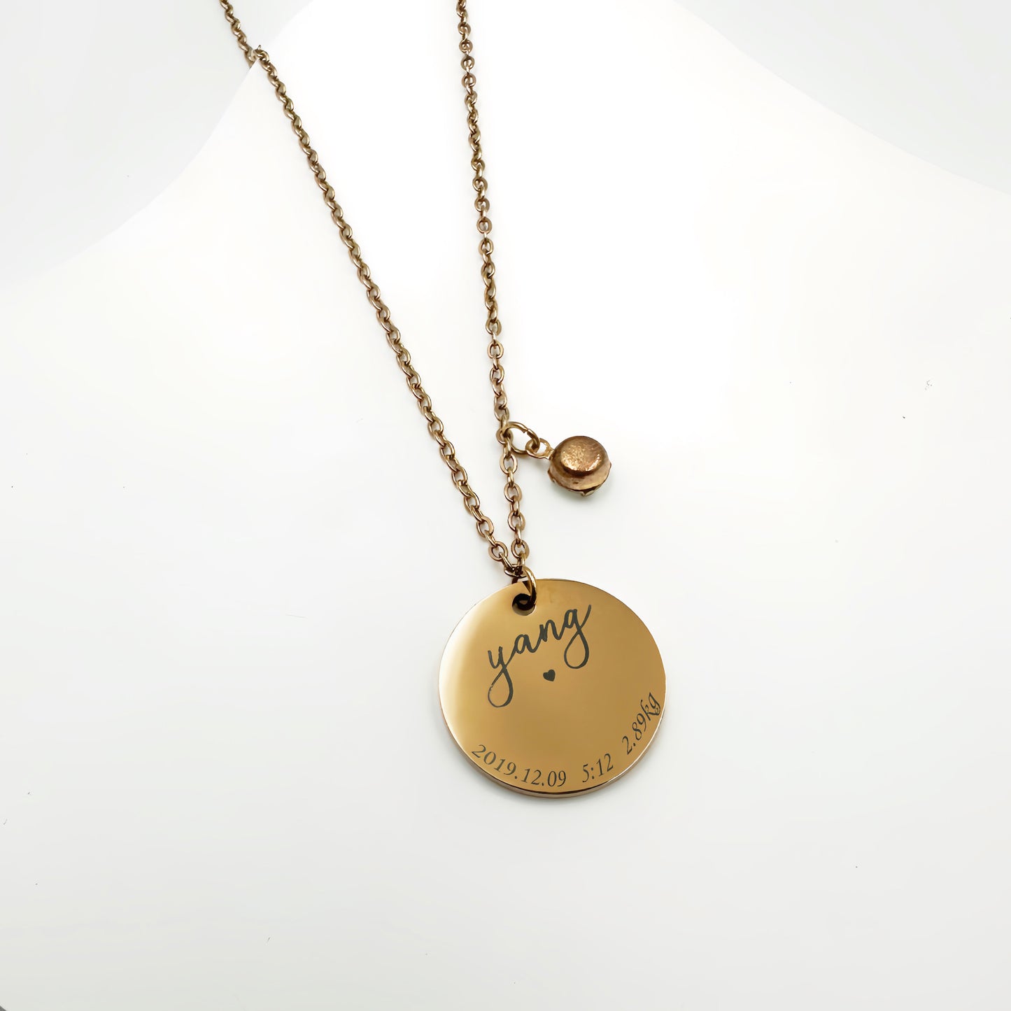 Kid Hand Print and Foot Print Necklaces